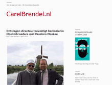 Tablet Screenshot of carelbrendel.nl